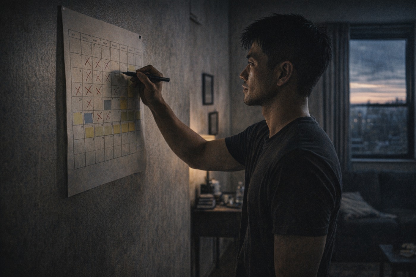 African man choosing silence instead of numbing media